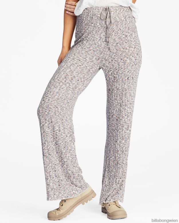 Billabong Clothing 00V682215 | Billabong so einfache Strickhose mit hohem Bund und weitem Bein multi Frauen
