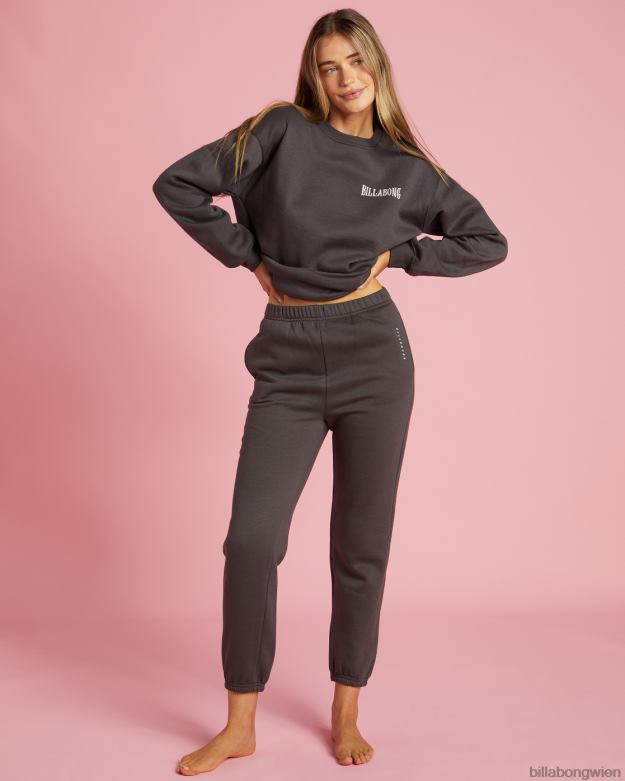 Billabong Clothing 00V682219 | Billabong Endlose Vibe-Jogginghose mit hohem Bund aus schwarz Frauen