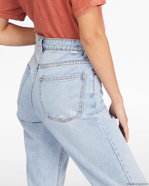 Billabong Clothing 00V682278 | Billabong Ich habe mir eine hoch taillierte Jeanshose gekauft Indigospülung Frauen