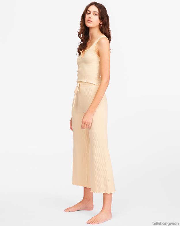 Billabong Clothing 00V682304 | Billabong Strickhosen mit hohem Bund für unterwegs Wüstensand Frauen