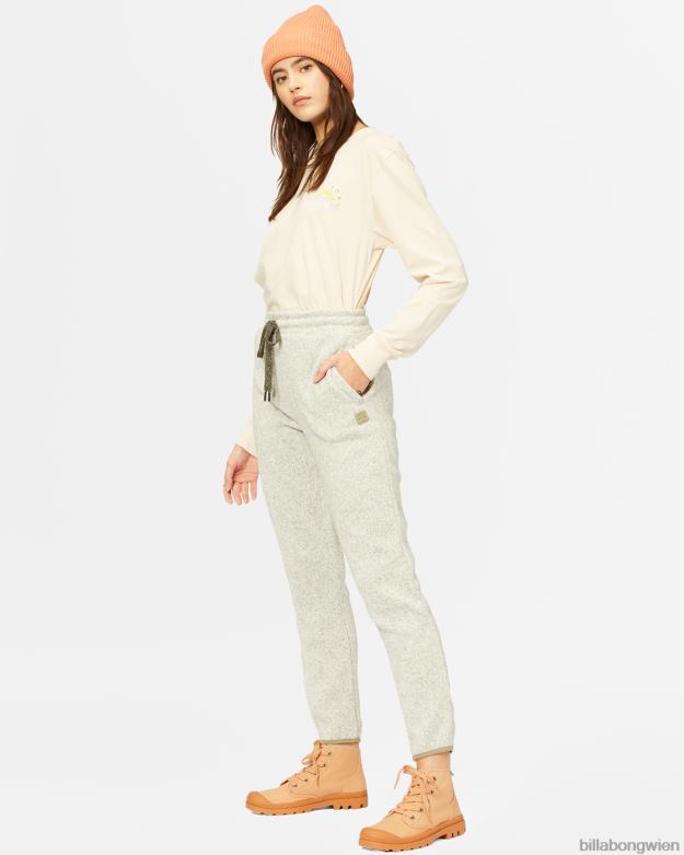 Billabong Clothing 00V682307 | Billabong A/Div Roam Free Jogger-Jogginghose graues Heidekraut Frauen