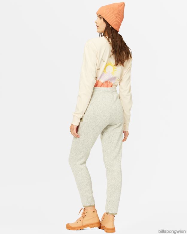 Billabong Clothing 00V682307 | Billabong A/Div Roam Free Jogger-Jogginghose graues Heidekraut Frauen