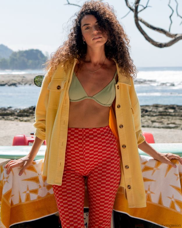 Billabong Clothing 00V682220 | Billabong Anytime-Shacket-Oversize-Jacke mit durchgehender Knopfleiste sanfte Benommenheit Frauen
