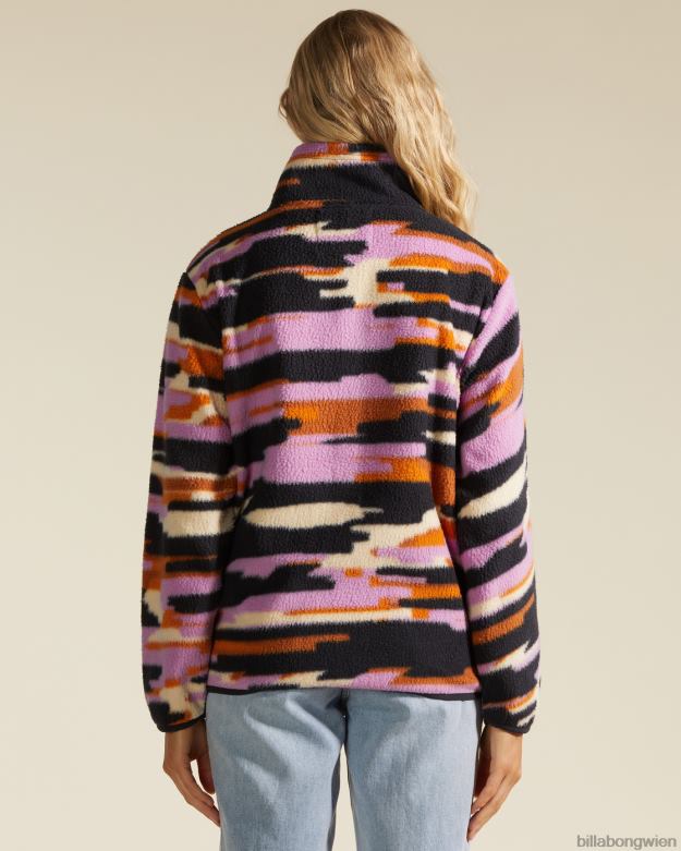 Billabong Clothing 00V682247 | Billabong A/Div Switchback Full Zip 2 Reißverschlussjacke schwarz-multi Frauen