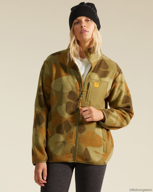 Billabong Clothing 00V682248 | Billabong A/Div Switchback Full Zip 2 Reißverschlussjacke Tarnung Frauen