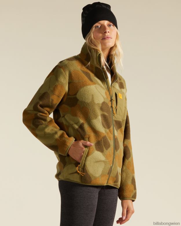 Billabong Clothing 00V682248 | Billabong A/Div Switchback Full Zip 2 Reißverschlussjacke Tarnung Frauen