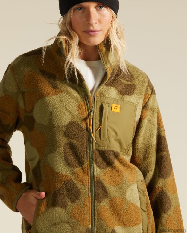 Billabong Clothing 00V682248 | Billabong A/Div Switchback Full Zip 2 Reißverschlussjacke Tarnung Frauen