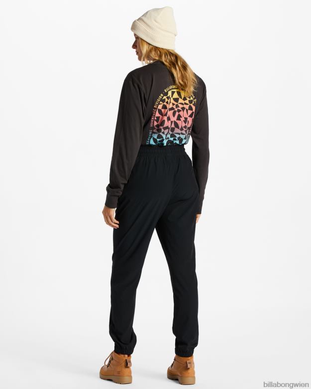 Billabong Clothing 00V682065 | Billabong a/div Canyon Jogger Jogginghose Schwarz Frauen