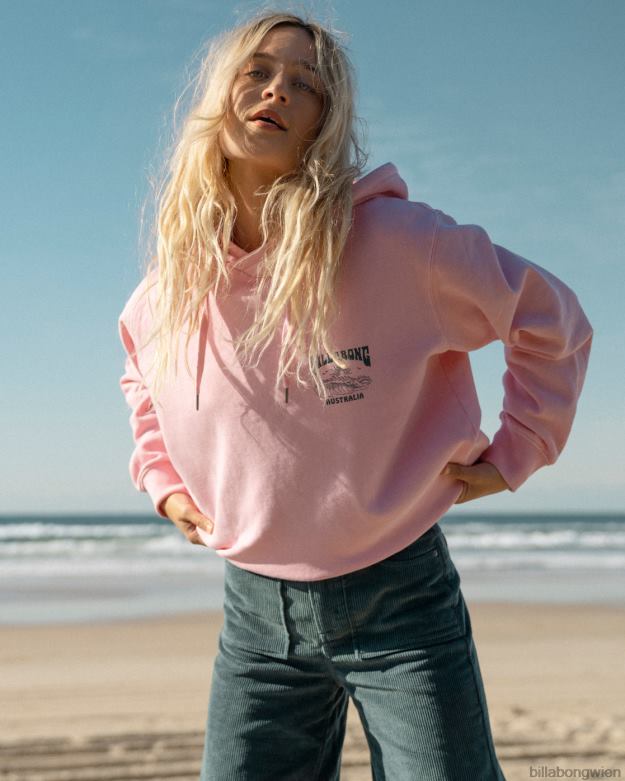 Billabong Clothing 00V681882 | Billabong Good Waves Rio Kapuzenpullover zartes Rosa Frauen