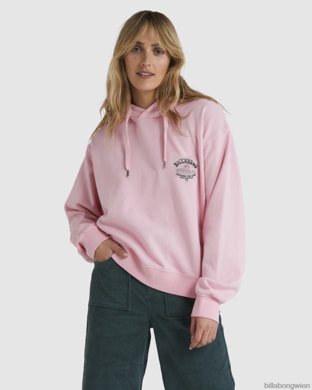 Billabong Clothing 00V681882 | Billabong Good Waves Rio Kapuzenpullover zartes Rosa Frauen