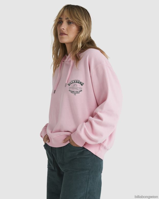 Billabong Clothing 00V681882 | Billabong Good Waves Rio Kapuzenpullover zartes Rosa Frauen