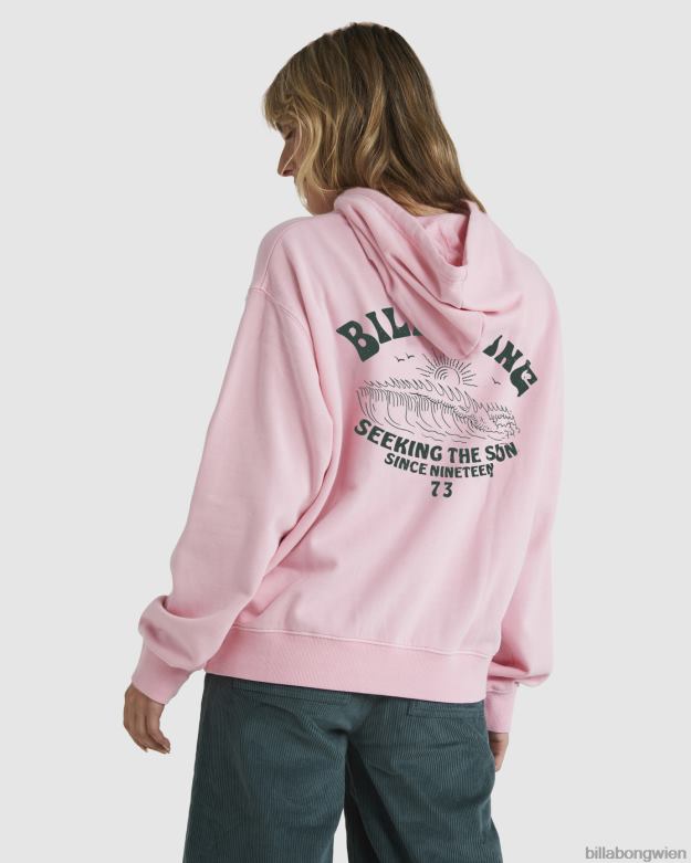 Billabong Clothing 00V681882 | Billabong Good Waves Rio Kapuzenpullover zartes Rosa Frauen