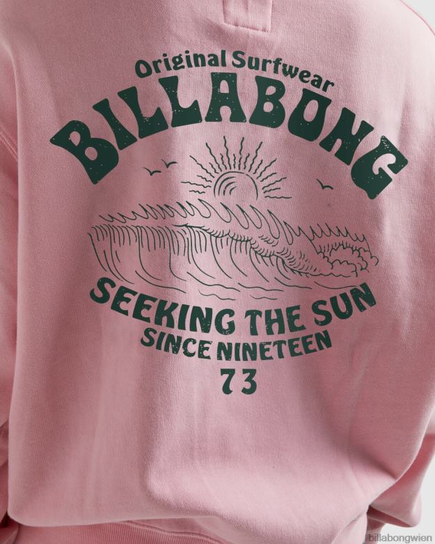 Billabong Clothing 00V681882 | Billabong Good Waves Rio Kapuzenpullover zartes Rosa Frauen