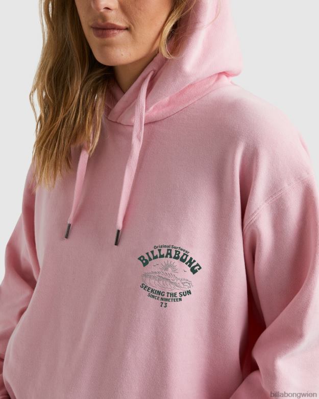 Billabong Clothing 00V681882 | Billabong Good Waves Rio Kapuzenpullover zartes Rosa Frauen