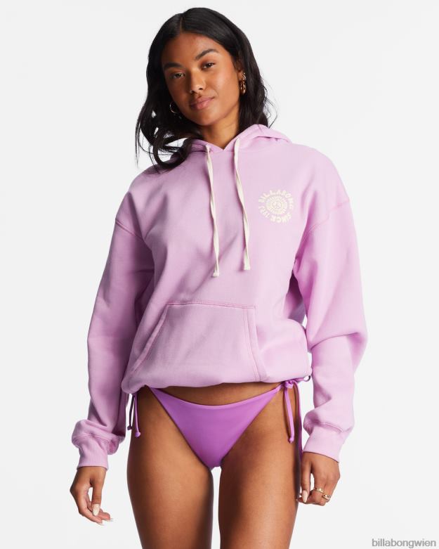 Billabong Clothing 00V682157 | Billabong Peace out Kapuzenpullover lila Traum Frauen