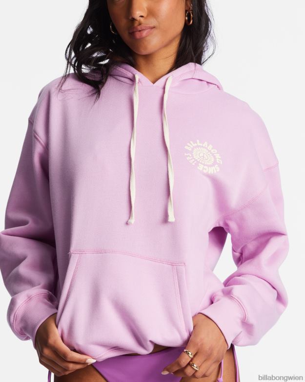 Billabong Clothing 00V682157 | Billabong Peace out Kapuzenpullover lila Traum Frauen