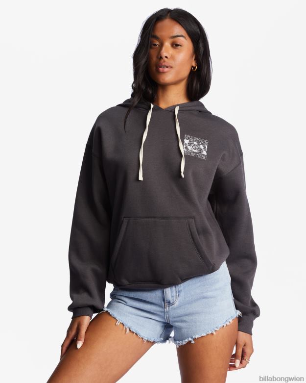 Billabong Clothing 00V682171 | Billabong Freundlichkeit ist magischer Kapuzenpullover aus schwarz Frauen