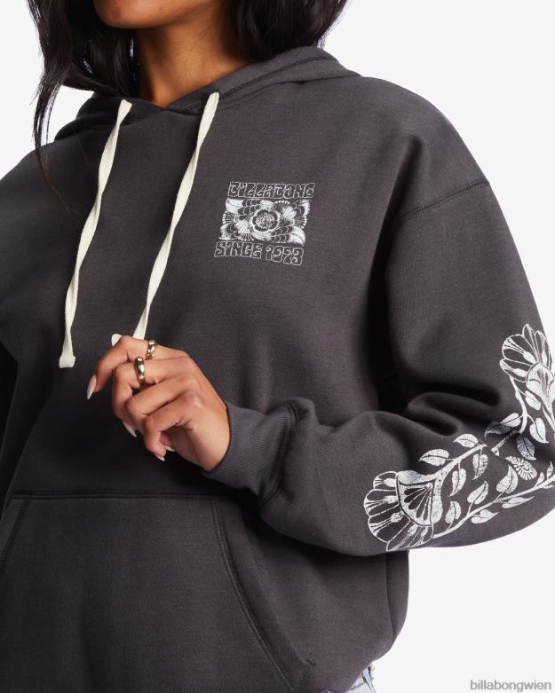 Billabong Clothing 00V682171 | Billabong Freundlichkeit ist magischer Kapuzenpullover aus schwarz Frauen
