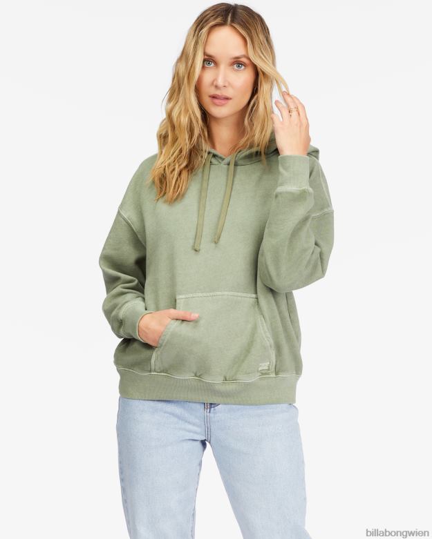 Billabong Clothing 00V682273 | Billabong Perfekter schwerer Pullover-Hoodie fürs Wochenende Armee Frauen