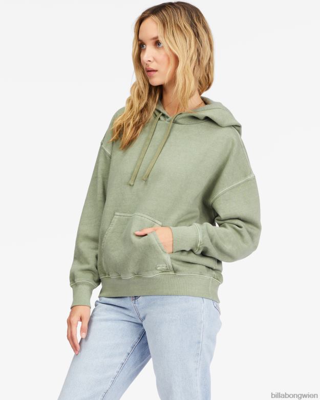 Billabong Clothing 00V682273 | Billabong Perfekter schwerer Pullover-Hoodie fürs Wochenende Armee Frauen