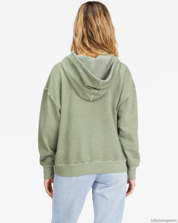 Billabong Clothing 00V682273 | Billabong Perfekter schwerer Pullover-Hoodie fürs Wochenende Armee Frauen