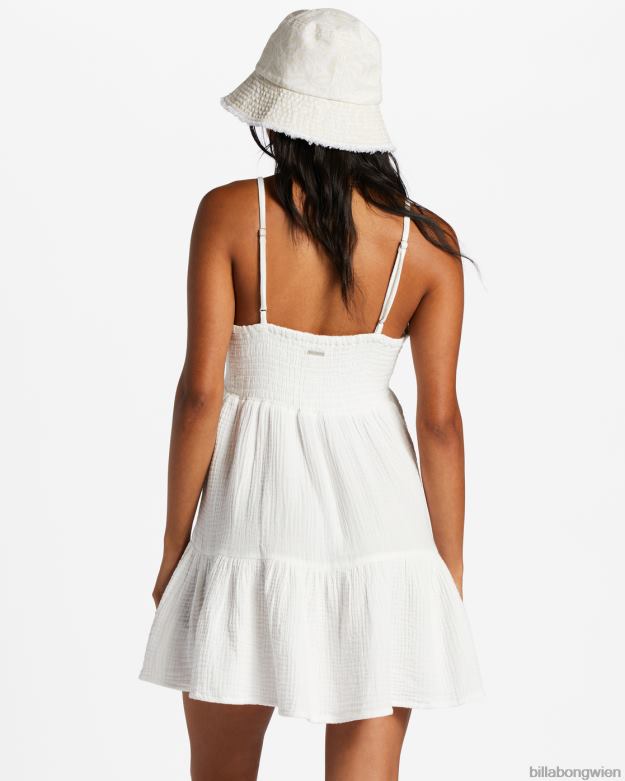 Billabong Clothing 00V681752 | Billabong Welle für Welle Minikleid Salzkristall Frauen