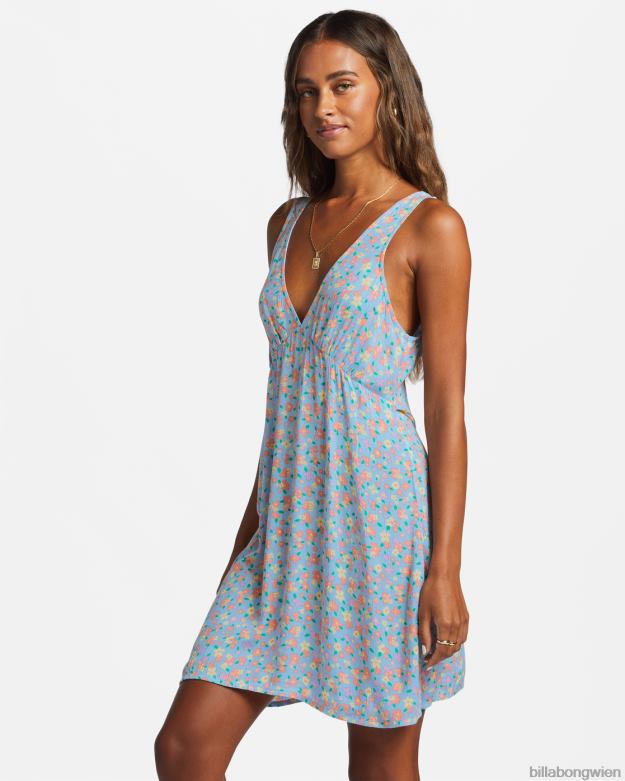 Billabong Clothing 00V681773 | Billabong Feel the Love Minikleid Sommerhimmel Frauen