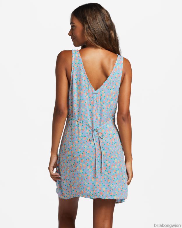 Billabong Clothing 00V681773 | Billabong Feel the Love Minikleid Sommerhimmel Frauen