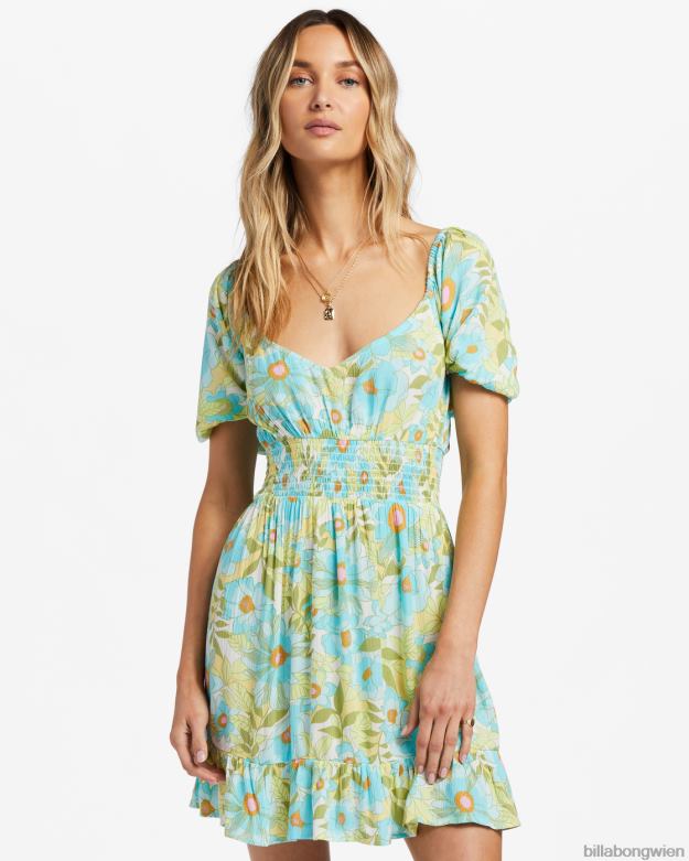 Billabong Clothing 00V681806 | Billabong etwas hübsches Minikleid Meeresaugen Frauen