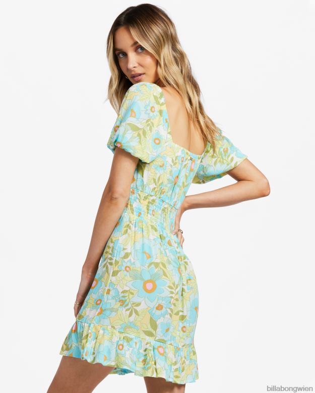 Billabong Clothing 00V681806 | Billabong etwas hübsches Minikleid Meeresaugen Frauen