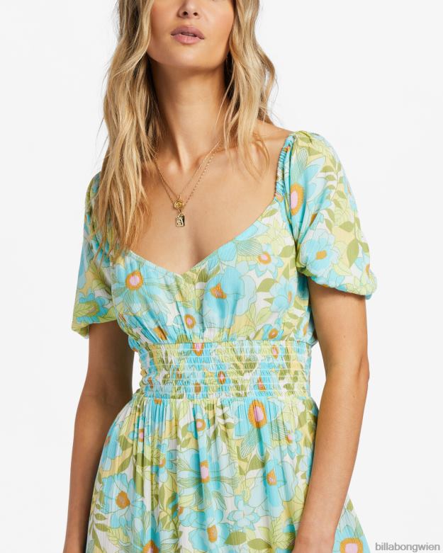 Billabong Clothing 00V681806 | Billabong etwas hübsches Minikleid Meeresaugen Frauen