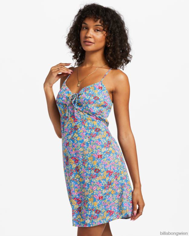 Billabong Clothing 00V681839 | Billabong Sun Chaser Mini-Slipkleid Meer Frauen