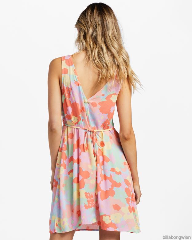 Billabong Clothing 00V681853 | Billabong Feel the Love Minikleid Pfirsichkuchen Frauen