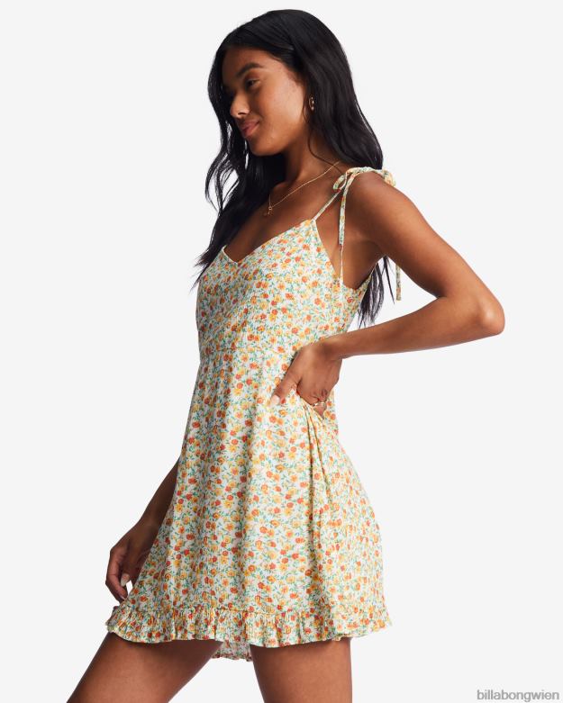 Billabong Clothing 00V681956 | Billabong herzzerreißendes Trägerkleid Salzkristall Frauen