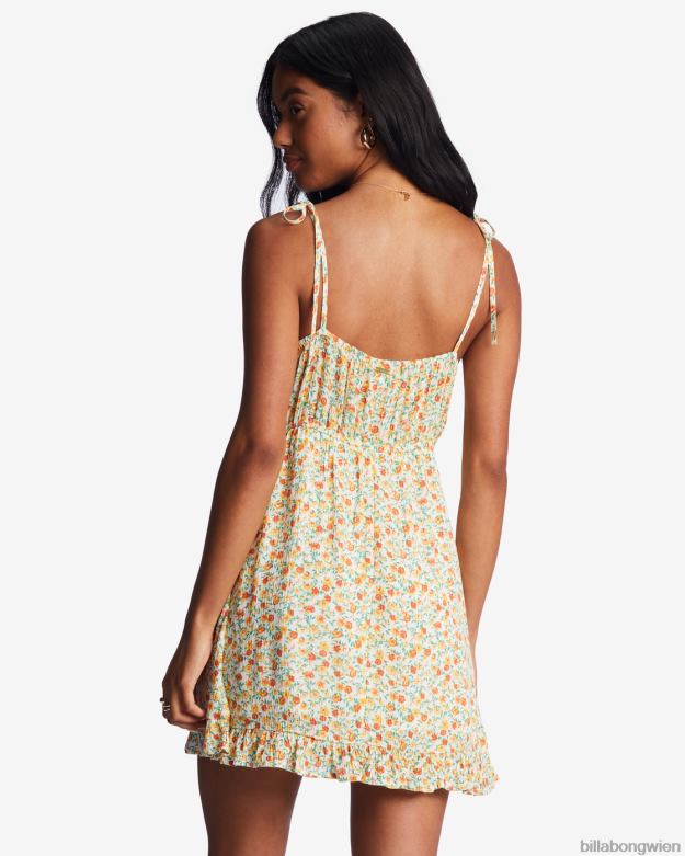 Billabong Clothing 00V681956 | Billabong herzzerreißendes Trägerkleid Salzkristall Frauen