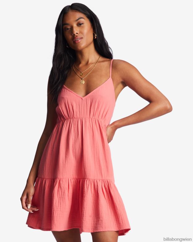 Billabong Clothing 00V682004 | Billabong Welle für Welle Minikleid Korallenschwarm Frauen