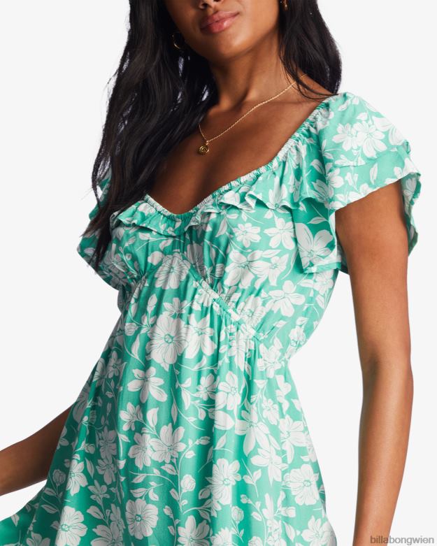Billabong Clothing 00V682009 | Billabong Verzaubere mich Minikleid süßes Gras Frauen
