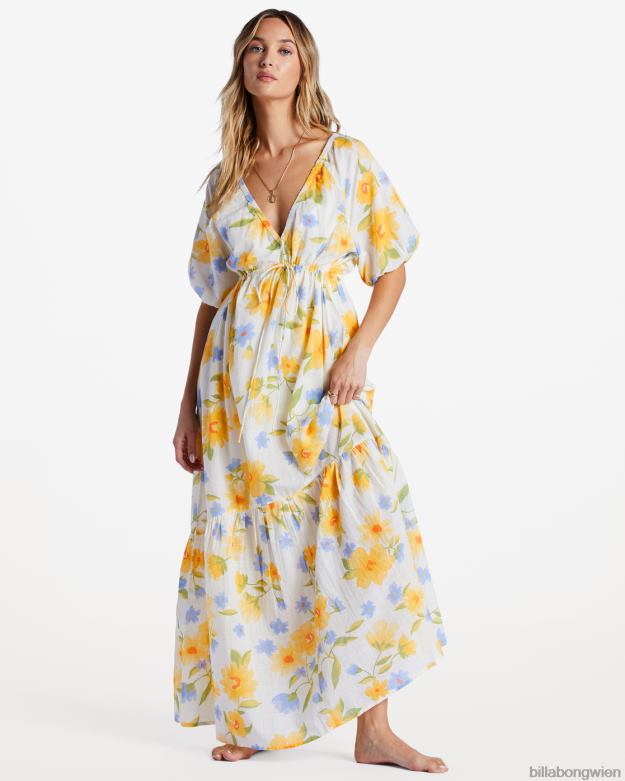 Billabong Clothing 00V682063 | Billabong Lost in Love Maxikleid Salzkristall Frauen