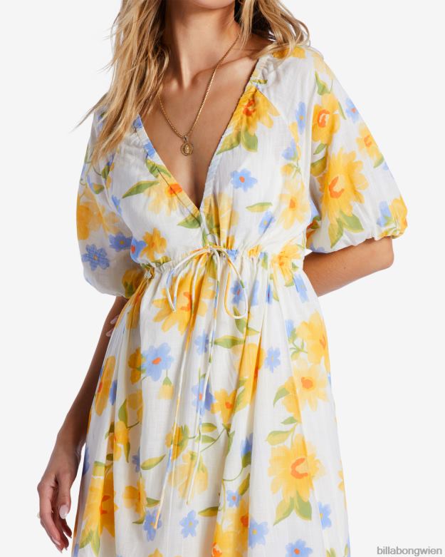 Billabong Clothing 00V682063 | Billabong Lost in Love Maxikleid Salzkristall Frauen