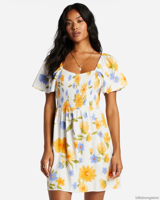 Billabong Clothing 00V682082 | Billabong Süßes Minikleid Salzkristall Frauen