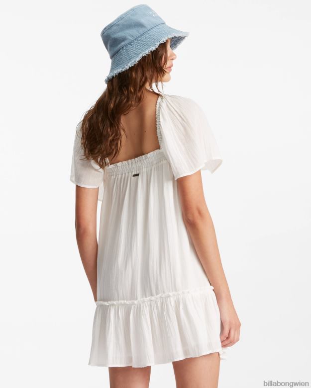 Billabong Clothing 00V682238 | Billabong Sie ist ein Puppen-Babydoll-Kleid Salzkristall Frauen