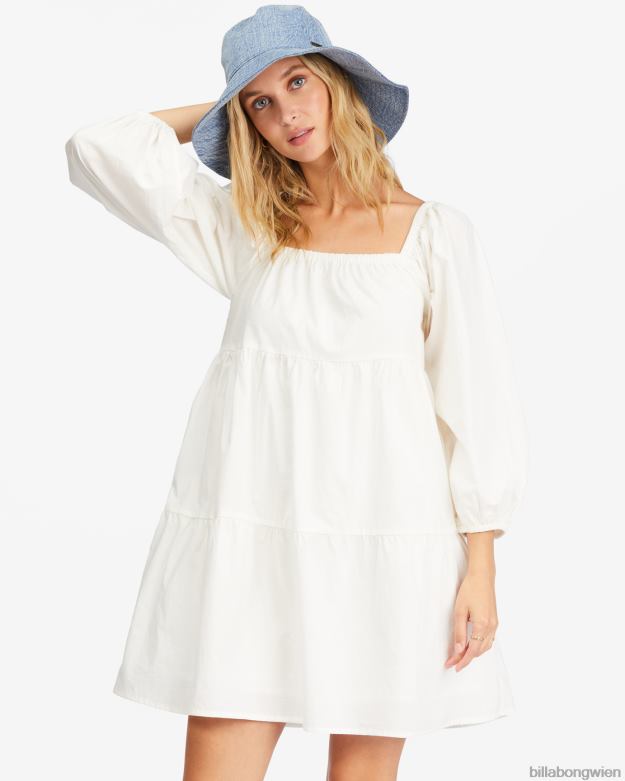 Billabong Clothing 00V682272 | Billabong Love Crush Babydoll-Kleid Salzkristall Frauen
