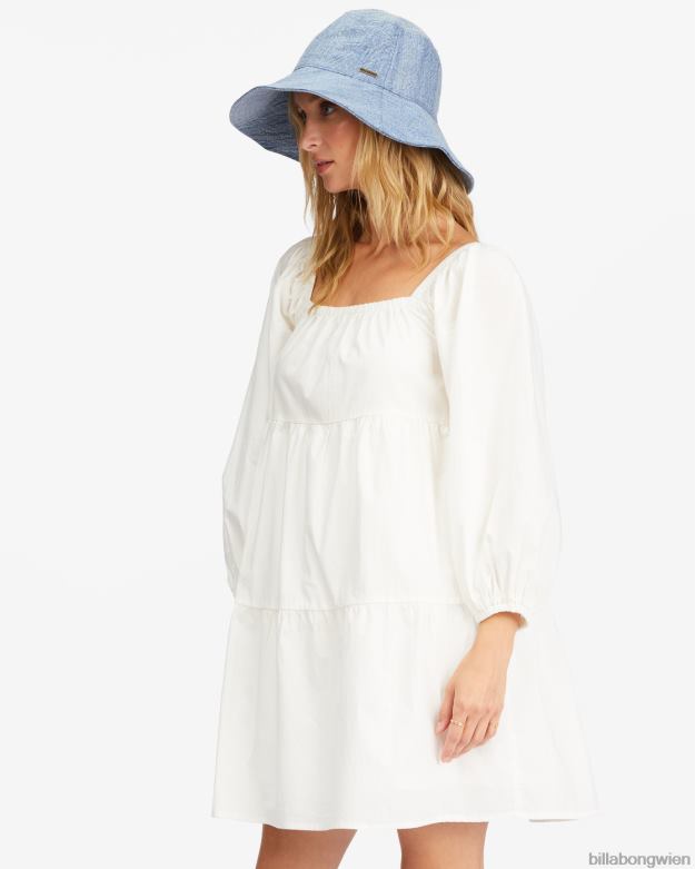Billabong Clothing 00V682272 | Billabong Love Crush Babydoll-Kleid Salzkristall Frauen