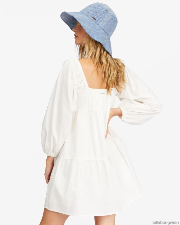 Billabong Clothing 00V682272 | Billabong Love Crush Babydoll-Kleid Salzkristall Frauen