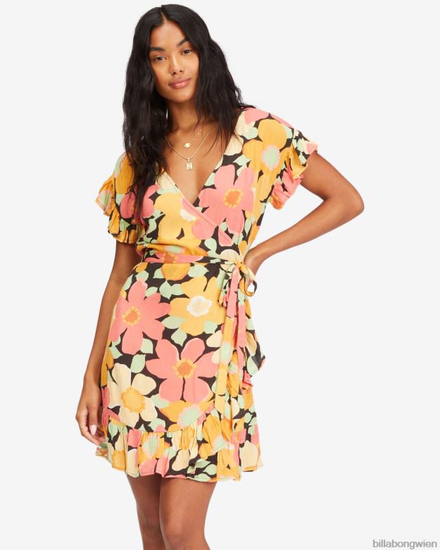 Billabong Clothing 00V682279 | Billabong Wickel- und Rollwebkleid multi Frauen