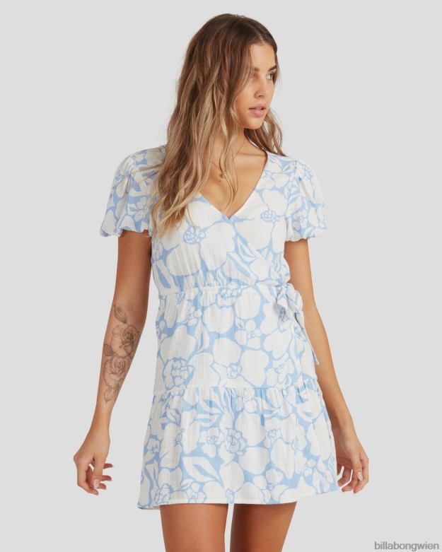 Billabong Clothing 00V682290 | Billabong mehr als ein blaues Wickelkleid süßes Blau Frauen