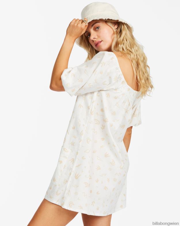 Billabong Clothing 00V682363 | Billabong On the Shore Babydoll-Minikleid natürlich Frauen