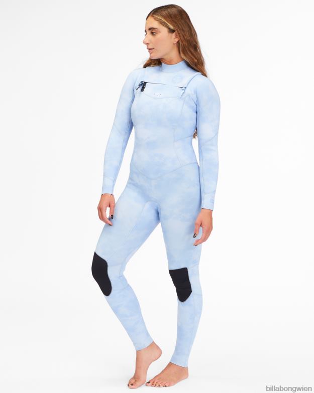 Billabong Clothing 00V682594 | Billabong 3/2 Salty Dayz Neoprenanzug mit Brustreißverschluss Wellenwaschung Frauen