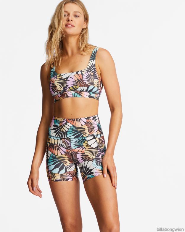 Billabong Clothing 00V681710 | Billabong A/Div Summit Bra Tanktop schwarz-multi Frauen
