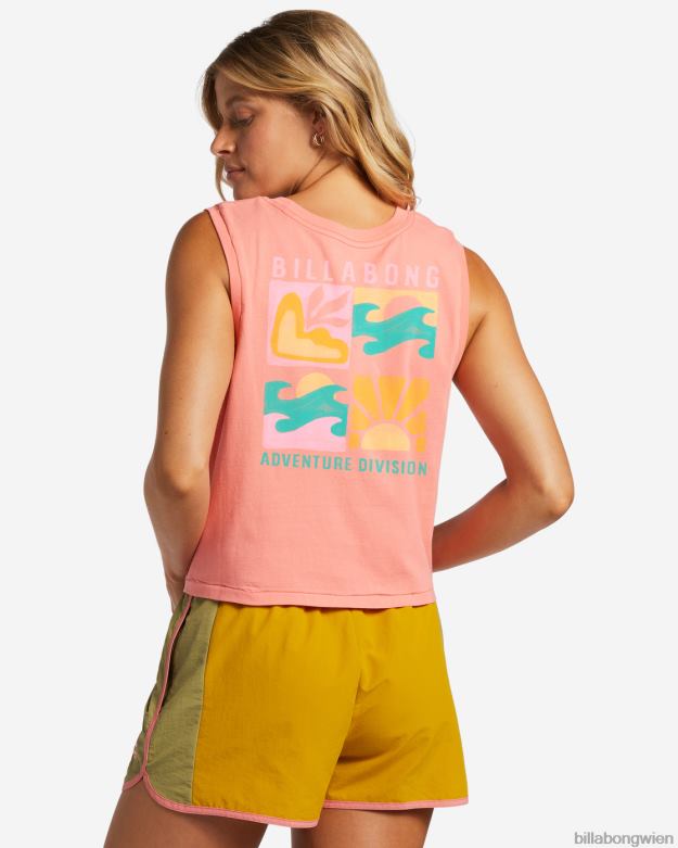 Billabong Clothing 00V681774 | Billabong A/Div-Tanktop süße Koralle Frauen
